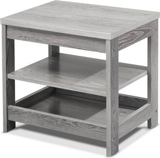 Sorelle Sierra Nightstand Crib - Panel Gray