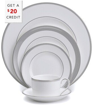 Vera Wang For 5Pc Grosgrain Place Setting With $20 Credit