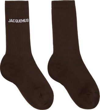 Brown 'Les Chaussettes Jacquemus' Socks