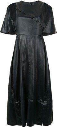 Cape Midi Dress-AA