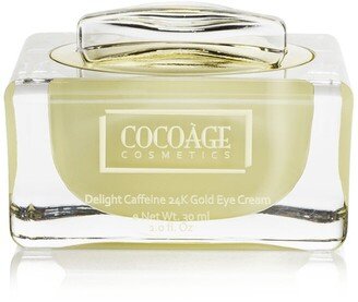 Cocoage Coco Age Cosmetics 1Oz Concentrated 24K Gold Caffeine Eye Cream