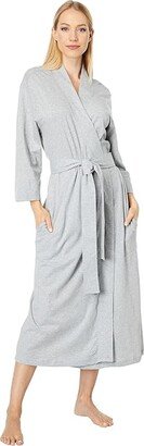 Cotton Robe (Mid Grey Heather 1) Women's Pajama