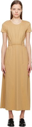 Beige Seram Midi Dress