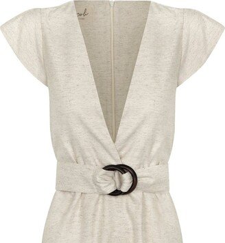 Piccoli Lapa Petite Linen Mini Dress