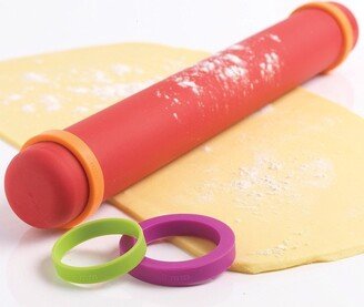 Rolling Pin French Style Silicone Adjustable. Baking Tools, Bread, Pastry Baking, Cooking Kitchen Gadgets, Tools