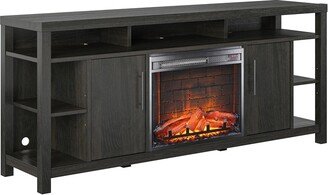 Ameriwood Home Gaffney Electric Fireplace TV Console for TVs up to 75 inches