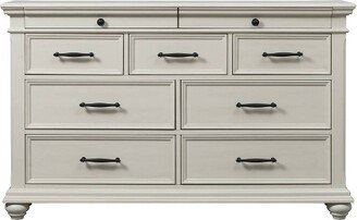 Brooks 9 Drawer Dresser Beige