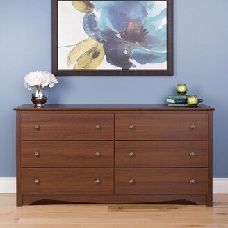 Monterey 6 Drawer Dresser Cherry