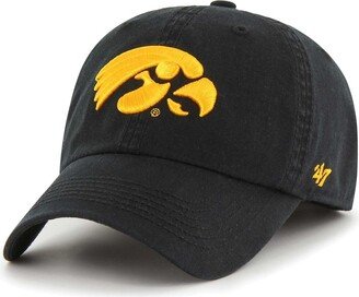 Men's Black Iowa Hawkeyes Franchise Fitted Hat