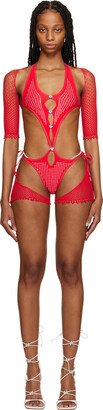 Red Skipper Bodysuit-AA