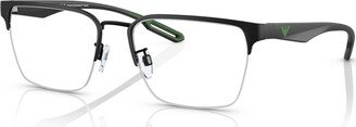 Men's Square Eyeglasses, EA113756-o