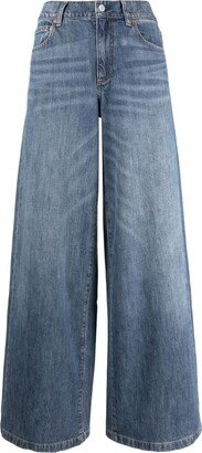 Chaz wide-leg jeans