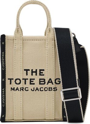 The Phone Tote cotton-blend bag