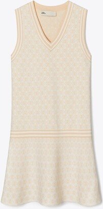 T Monogram Tech Knit Dress