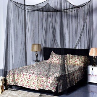 4 Corner Post Full Queen King Size Bed Mosquito Net