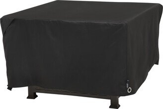 Modern Leisure® Garrison Black Diamond Patio Loveseat Cover, Waterproof, 66L x 40W x 39H, Black