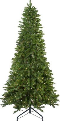 Northern Lights Northlight 9Ft Pre-Lit Slim Eastern Pine Artificial Christmas Tree - Clear Lights