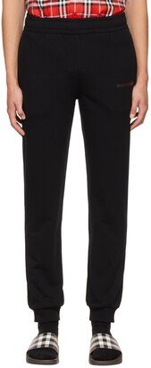 Black Jersey Lounge Pants-AB