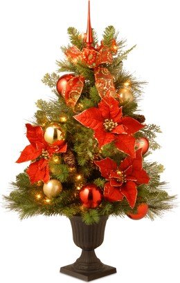 National Tree Company 36 Decorative Home For the Holidays Entrance Tree with 50 Clear Lights