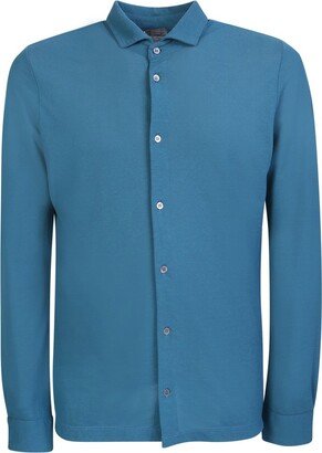 Buttoned Long-Sleeved Shirt-CE