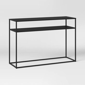 Glasgow Metal Console Black