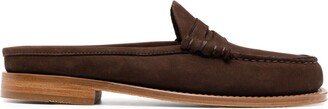 slip-on Larson suede loafers