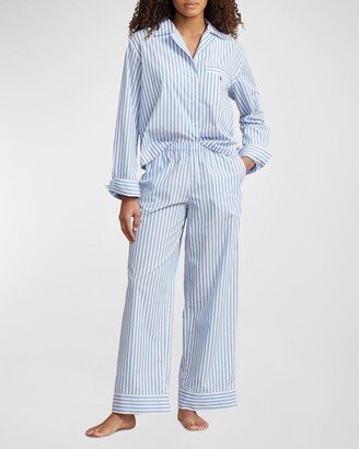 The Bailey Cotton Poplin Pajama Set