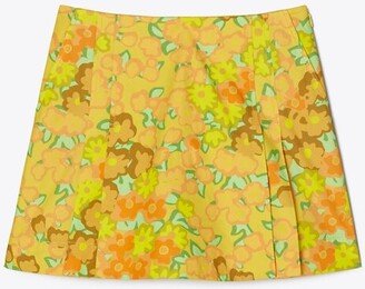 Blossom Poplin Skort