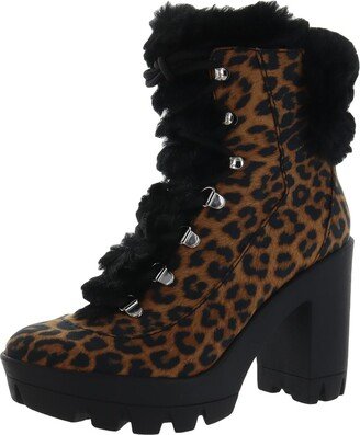 Mikah Womens Platform Combat Boots