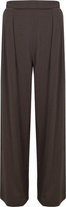 Straight-Leg Tailored Trousers-CH