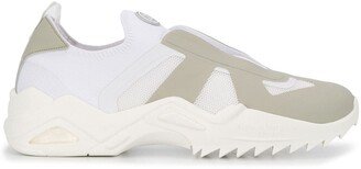 Panelled Runner Style Sneakers