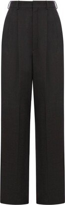 High Waist Straight Leg Trousers-CV