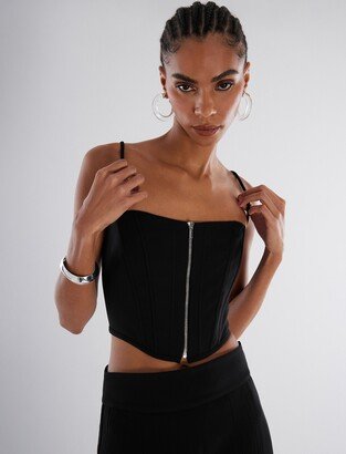 Bustier Crop Top-AA