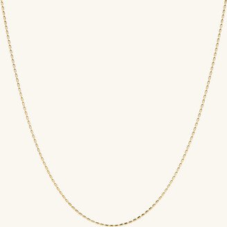 Barrel Link Chain Necklace