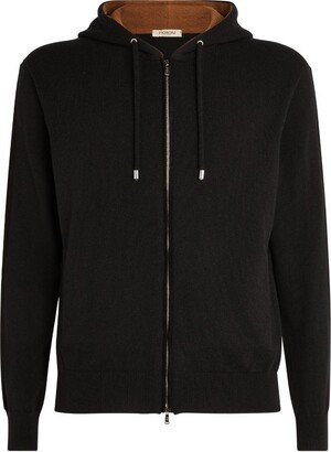 Fioroni Cashmere Cashmere Zip-Up Hoodie