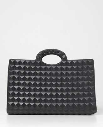 Le Troisième bag in rubber with stud pattern