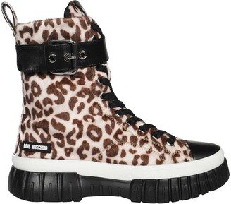 Canvas High-top Sneakers