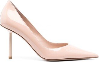 Bella 80mm patent-leather pumps-AA