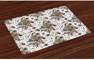 Colorful Place Mats, Set of 4