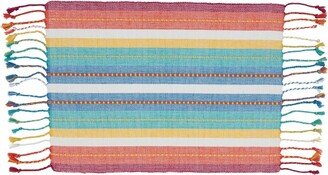 Saro Lifestyle Striped Dobby Placemat, 13