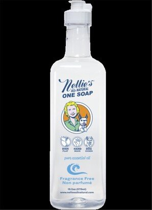 Nellies All-Natural NOSP-FF Fragrance Free One Soap