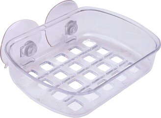 Plastic Shower Soap Bar Holder - Clear