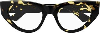 Cat-Eye Frame Glasses-CC