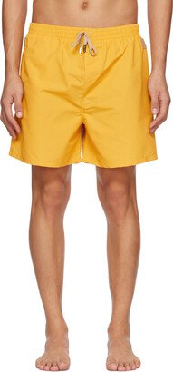 Yellow 'Le Maillot Praia' Swim Shorts