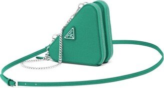 mini Triangle crossbody bag