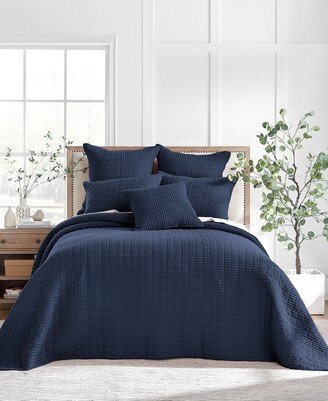 Mills Waffle 3 Piece Bedspread Set, King