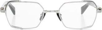 Brigade Rectangular Frame Glasses