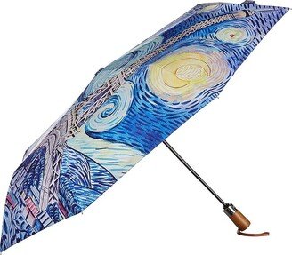 Auto Open and Close Umbrella - 3100 (Love in Paris) Umbrella