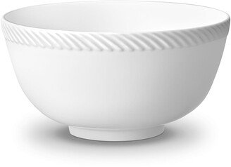 Corde Cereal Bowl, White