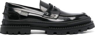 Freddie leather loafers